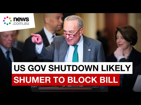 US Government shutdown likely as Schumer vows to block bill