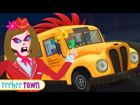 Five Skeletons Flying Airplane, Haunted Bus, Johny Johny + More Halloween Rhymes By Teehee Town