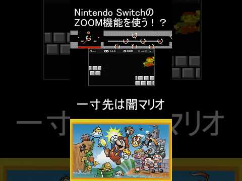 5-4 一寸先は闇マリオ Nintendo SwitchのZOOM機能を使う！？ ZOOM MARIO