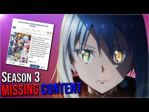 What Season 3 of Tensura Removed from the Anime | Tensura Skipped Content