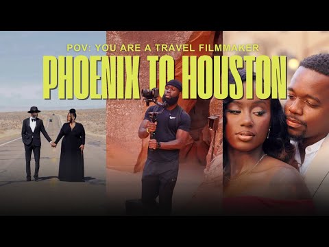 48 Hours as a Travel Filmmaker: Atlanta to Phoenix to Houston | Behind the Scenes