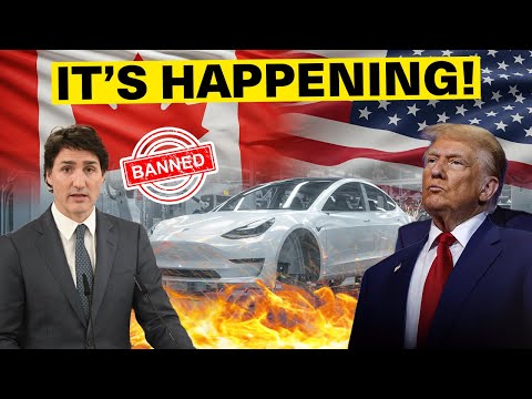 Canada Could Respond Tesla with 100% tariff in Retaliation Against Trump Tariffs | Electric Vehicles