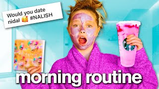 My Daughter's Epic SUMMER MORNING ROUTINE! *Instagram Q&A*