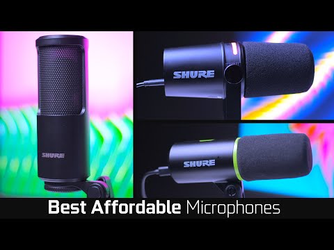 Best Affordable Shure  Microphone - SM4 vs MV7+ vs MV6