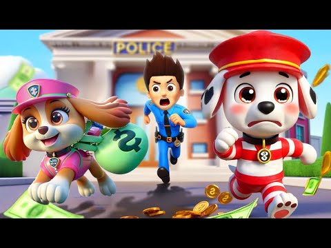 Paw Patrol Ultimate Rescue | SKYE x MARSHALL Escape Prison With Money | Happy Life Story | Rainbow 3