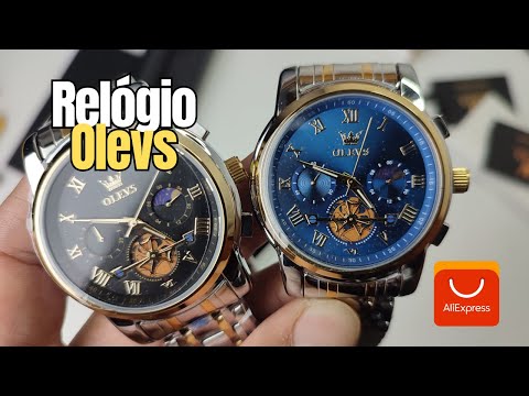 RELÓGIO OLEVS DO ALIEXPRESS É BOM? CONFIRA ESSE MODELO QUE IMPORTEI