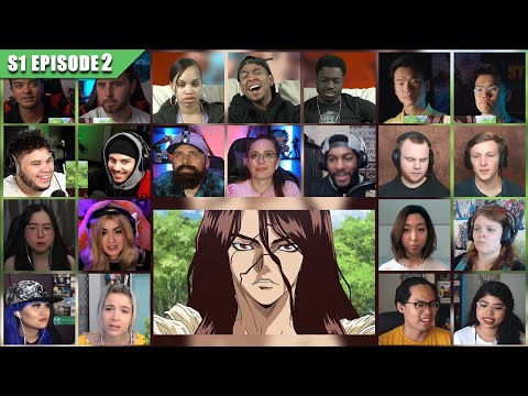 [Full Episode] Dr. Stone Season 1 Episode 2 Reaction Mashup | ドクターストーン