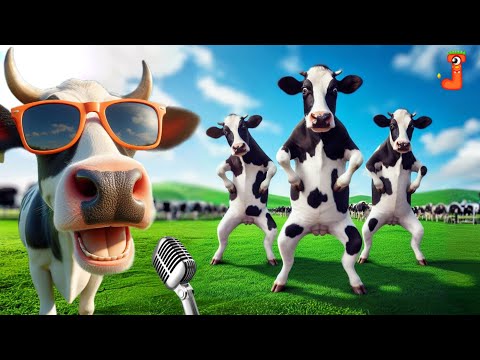 FUNNY COW DANCE 40 | Cow Song & Cow Videos 2024 | Cow music | funny dancing cow | gaiya meri gaiya