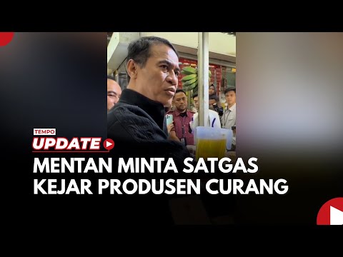 Mentan Amran Sulaiman Minta Polisi Kejar Produsen MinyaKita yang Curang