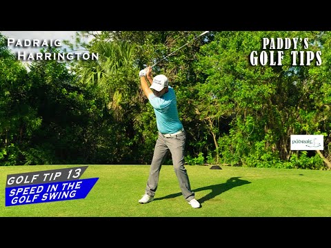 INCREASING SPEED IN THE GOLF SWING | Paddy's Golf Tip #13 | Padraig Harrington