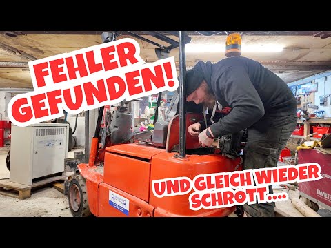 Linde E15 Stapler - Fehler gefunden! Und gleich wieder schrott 😳🤯😱 - FarmVLOG#1052