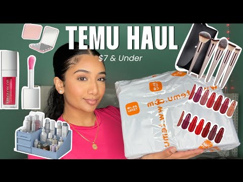 TEMU Haul (15+ Beauty Item Must Haves!!)