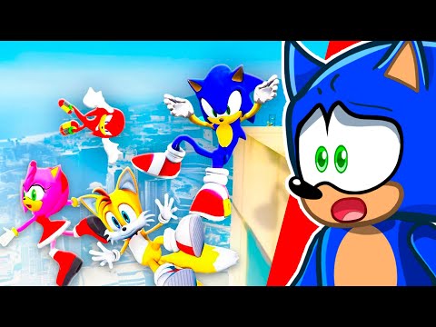 TEAM SONIC vs 1,000,000 Feet Fall