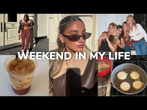 WEEKEND VLOG ❥ hitting 500k, celebrating Amandas bday, reformer pilates & more!