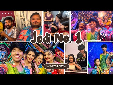 Jodi No. 1 Shooting Fun || Vlog By Jasmin Mishra || Tarang TV #dance #jodino1 #realityshow