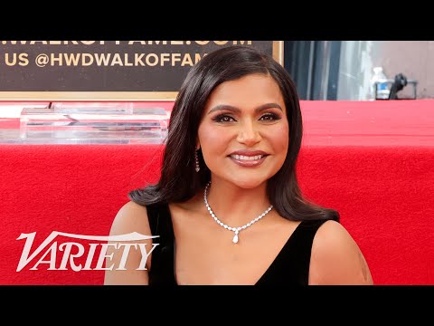 Mindy Kaling Hollywood Walk of Fame Ceremony