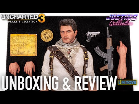 Uncharted 3 Nathan Drake Custom Lim Toys 1/6 Scale Figure Unboxing & Review