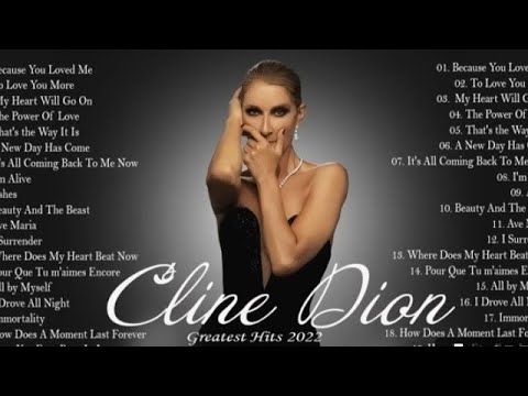 Celine Dion Greatest Hits  Full Album || The Best of Celine Dion 2024