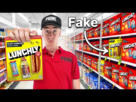 Selling Fake Youtuber Products In Grocery Stores