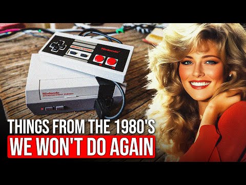 10 Simple Things From The 1980s That Will Never Again Happen