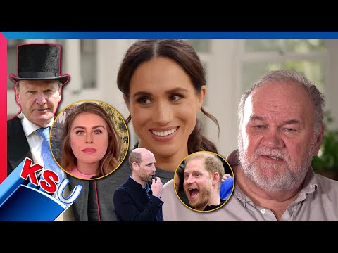 Meghan Markle’s Dad Ridicules Clout Chasing | Prince William Wins Battle of the Brothers With Harry