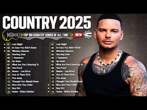 Top Country Songs 2025 ✨ Luke Bryan, Jason Aldean, Luke Combs, Chris Stapleton, Kane Brown,Lee Brice