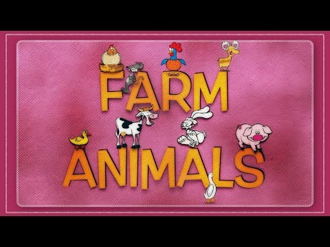 Learning Farm Animal Sounds and Names for Kids & Toddlers