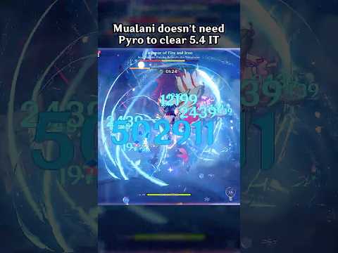 MUALANI DOESN'T NEED PYRO TO CLEAR 5.4 IT