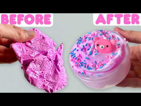 Making Slime With Only EXPIRED Ingredients