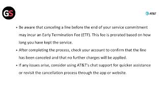How To Cancel A Line With AT&T