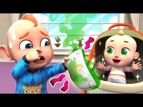 Taking Care of a Baby👶 | Diapers Change Song | Baby Care Song | Rosoo Nursery Rhymes & Kids Songs