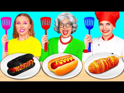 Me vs Grandma Cake Decorating Challenge | Funny Moments by TeenTeam Challenge