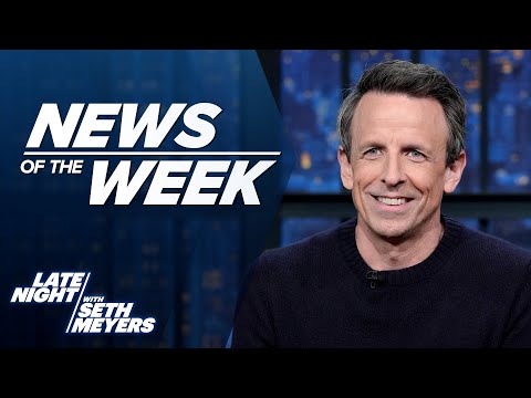 Trump's Brazen Gaza Proposal, 25% Tariffs on Canada: Late Night's News of the Week