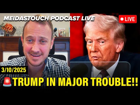 LIVE: Trump IN TERROR as he CRASHES MARKETS - 3/10/25