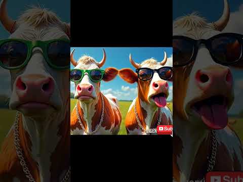 FUNNY COW DANCE 🤣🐮| COW SONG _ COW VIDEOS | DANCING COW | ANIMAL SOUND