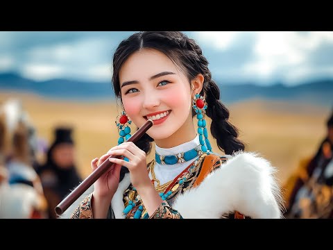 Manifest Miracles I Tibetan Healing Flute | Eliminate Stress, Anxiety and Calm the Mind