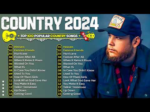 COUNTRY SONGS 2024 🏆 Luke Combs, Morgan Wallen, Chris Stapleton, Jason Aldean, 🤠 Hit play and enjoy!