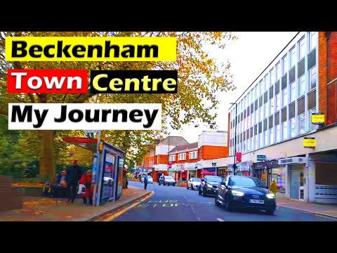 Beckenham Town Centre from London, UK