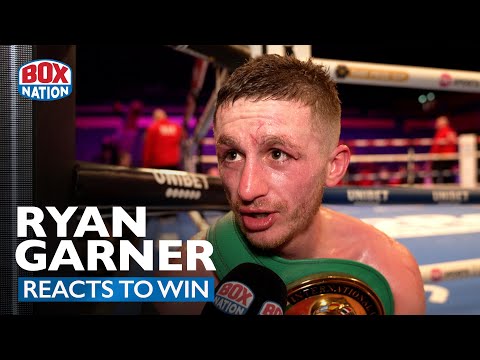 "Frank Will Deliver Me A Fight At St Mary's!" - Ryan Garner Wins European Title