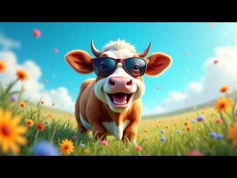 FUNNY COW DANCE 🤣🐮| COW SONG _ COW VIDEOS | DANCING COW | ANIMAL SOUND