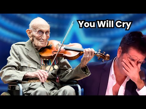 AI video: Legendary 100-Year-Old Plays the Violin for His Friends Lost in WWII—Audience SOBS!