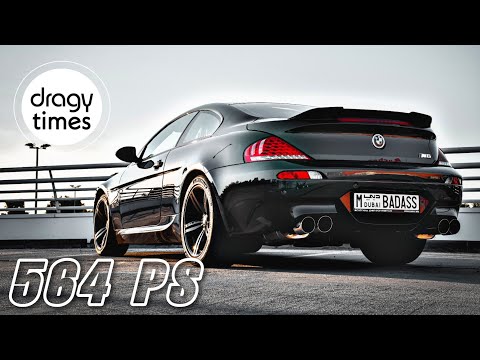 564 PS BMW M6 E63 V10 Stage 2 | Acceleration from 100-200 200-250 200-300 Km/h