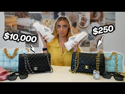 Cheap vs Expensive Designer items