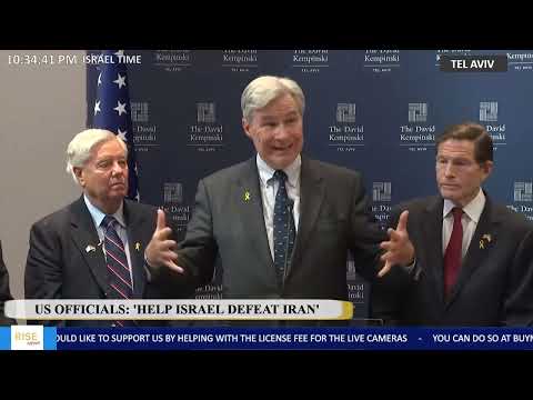 LIVE: US Officials Pledge to "Help Israel Defeat Iran" (R$E)