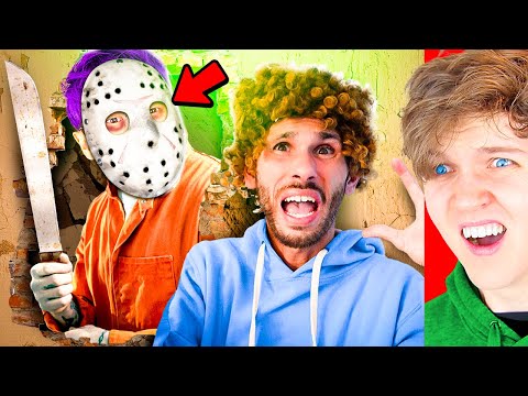 CAN WE SURVIVE A ESCAPED PRISONER BREAKING INTO OUR HOUSE!? (LANKYBOX IS IN THE VIDEO!?)