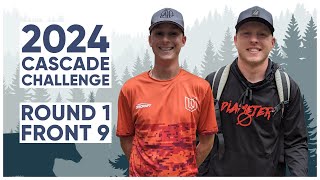 2024 Cascade Challenge • R1F9 • Adam Hammes • Ezra Robinson • Aaron Gossage • Scott Withers (DGPT Q)