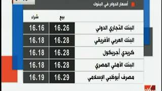 مال وأعمال | سعر الذهب في الأسواق ومتوسط أسعار الدولار والعملات بالبنوك