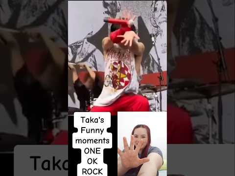 ONE OK ROCK [Taka's funny moment part 1] #oneokrock #taka #funnymoments #reaction #shorts #trending