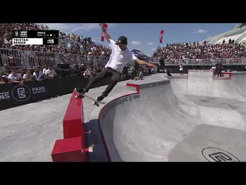 3rd Place - Tristan Rennie (USA) 81.73 | Montreal, CAN | 2019 Men's Pro Tour | Vans Park Series