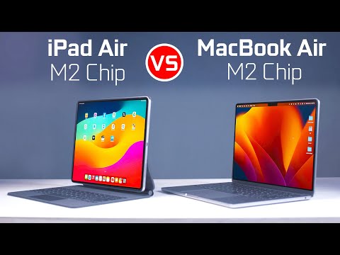 iPad Air M2 vs Macbook Air M2 (Full Hands On Comparison)